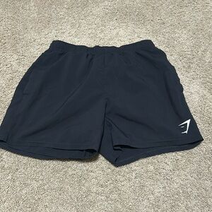 Black gymshark shorts